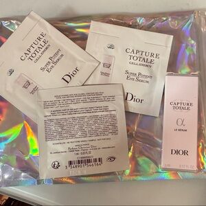 Dior Capture Totale Le Serum & Super Potent Eye Serum - White